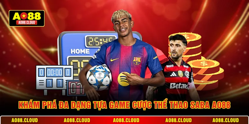Khám phá đa dạng tựa game cược thể thao Saba AO88