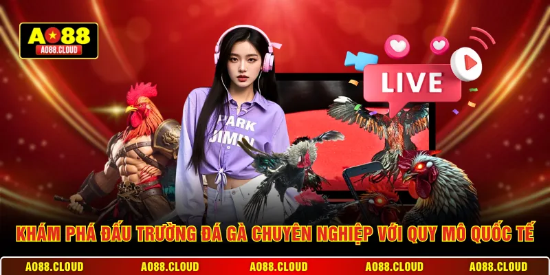 Khám phá đấu trường đá gà chuyên nghiệp với quy mô quốc tế