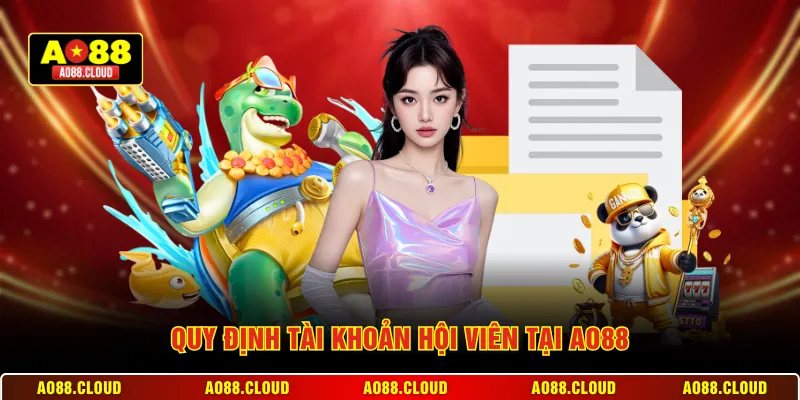 Quy định tài khoản hội viên tại AO88