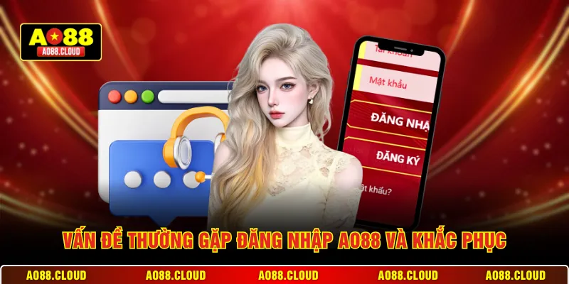Vấn đề thường gặp đăng nhập AO88 và khắc phục